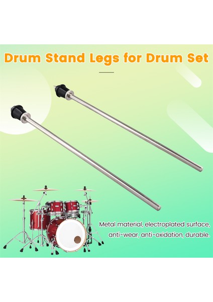 2 Adet Davul Bacakları Davul Bacak Kelepçesi Davul Seti Aksesuar Braketi Taşınabilir Profesyonel Aksesuarlar Uzun (Yurt Dışından) fırsatları