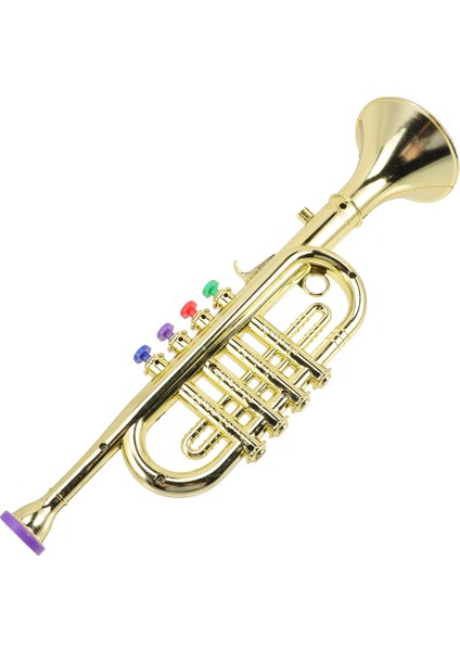 Çocuk Müzik Aletleri Çocuk Sahnesi Performansı Dört Ton Trompet (Temel Trompet Kurulu) Altın (Yurt Dışından) indirimleri