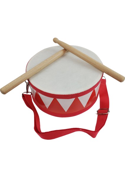 Davul Trampet Çocukları Perküsyon Oyuncakları Çocuk Enstrüman Çocukları El Ahşap 8 Inç Ritim Alet Seti (Yurt Dışından)