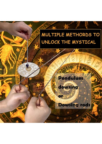 Bakır Yolu Çubuk Seti ve Mat ve Kuvars Crystal Cadı Asası ile Sarkı Seti Kehanet Için (Yurt Dışından) fırsatları