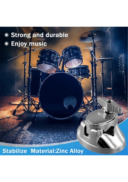 Bas Drum Montaj Braketi Krom Zemin Drum Bacak Braketi Perküsyon Enstrüman Aksesuarları (Yurt Dışından) indirimleri