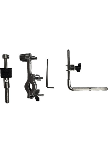 Metal Zil Stand Taşınabilir Davul Uzatma Kelepçeleri Tutucu Uzatma Kelepçesi Tutucu Perküsyon Aksesuarları Stil 1 (Yurt Dışından)
