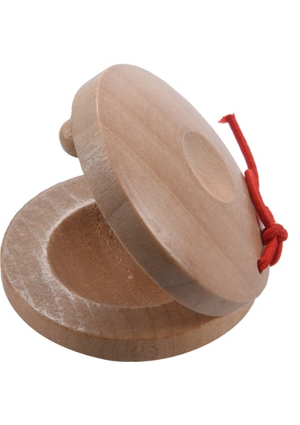 Bir Çift Ahşap Flamenko Müzik Aleti Ahşap Renk Perküsyon Enstrümanı (Yurt Dışından) fırsatları