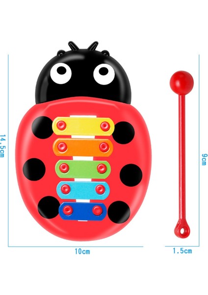 Bulmaca Böcek Ladybug El Perküsyon Enstrümanı Erken Eğitim Müzik Enstrümanı Çocuk Perküsyon Enstrümanı (Yurt Dışından) fiyatları