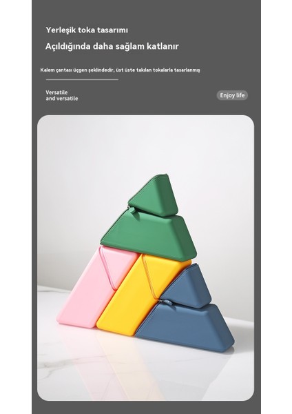 Yeni Büyük Kapasiteli Silikon Kırtasiye Kutusu (Yurt Dışından) fırsatları