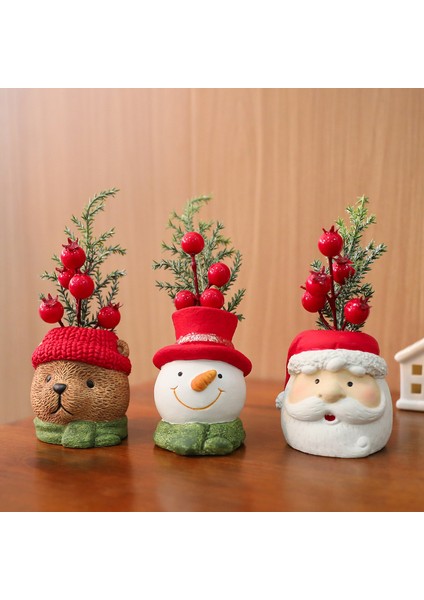 Noel Kardan Adam Reçine Noel Dekorasyonu Figür (Yurt Dışından) fiyatları