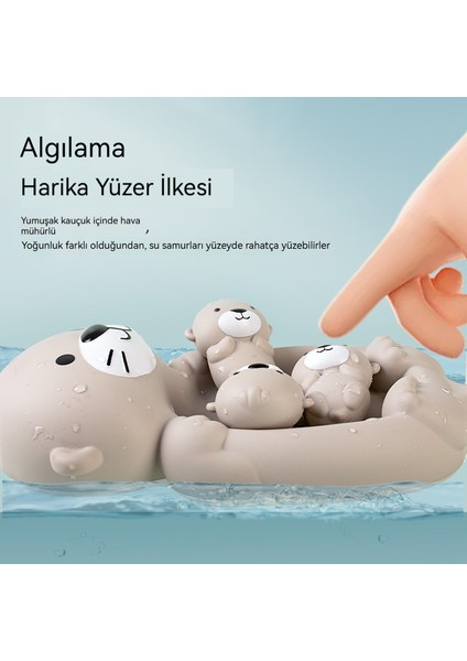 Çocuklar Için Banyo Yüzme Hayvanı Su Samuru, Sızdırmaz Yüzme Oyuncağı (Yurt Dışından) fiyatları