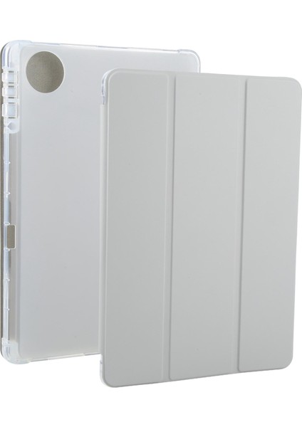 Honor Pad 10 12.1 Için 3 Katlı Akıllı Deri Tablet Kılıfı (Yurt Dışından)
