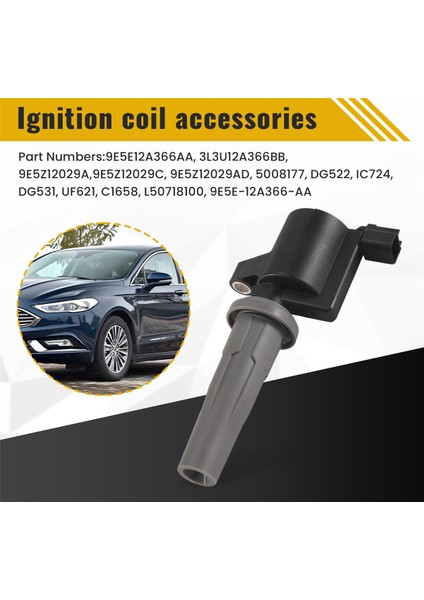 Ateşleme Bobinleri 9E5E-12A366-AA Ford Mondeo Için 2.5 2.0l Kuga C-Max Ranger Transit Connect Fusion Mazda Mahkeme Merkür (Yurt Dışından) indirimleri