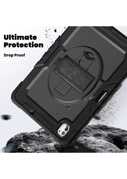 iPad Pro 13 2024 Için Silikon Hibrit Pc Tablet Kılıfı (Yurt Dışından) modelleri