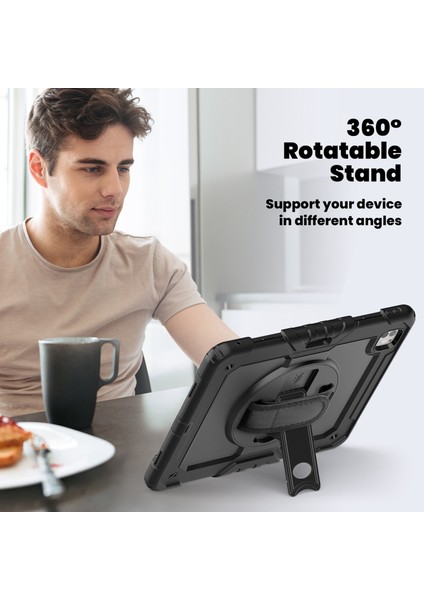 iPad Pro 13 2024 Için Silikon Hibrit Pc Tablet Kılıfı (Yurt Dışından) fırsatları