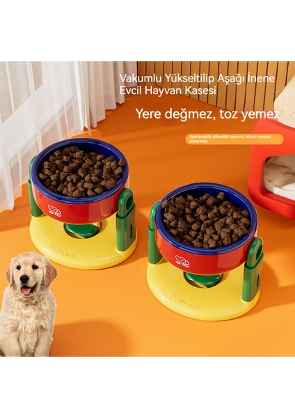 Kaldırılabilir ve Ayarlanabilir Boyun Koruyucu Emişli Pet Kasesi (Yurt Dışından) fiyatları