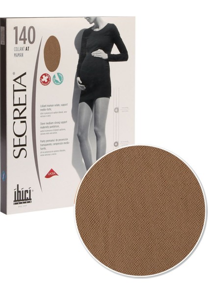 140 Hamile Külotlu Çorabı - Ten - 5