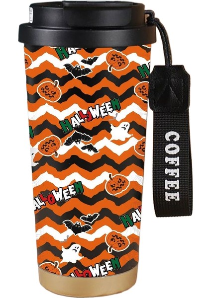 316 Paslanmaz Çelik Cadılar Bayramıtermos Fincan Kahve Fincanı (Yurt Dışından)