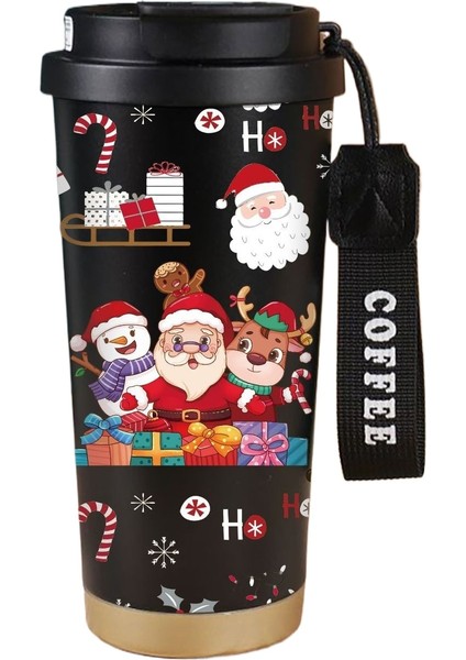 316 Paslanmaz Çelik Noel Termos Fincan Kahve Fincanı (Yurt Dışından)