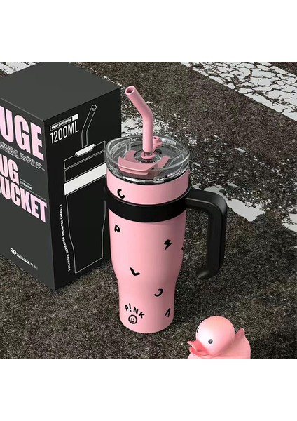 Büyük Kapasiteli Paslanmaz Çelik Astar Big Mac Pipetli Termos Bardak (Yurt Dışından) fiyatları