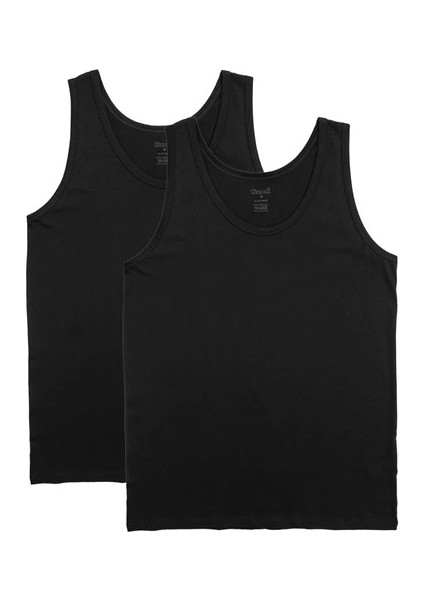 Henry Askılı 2'li Basic Erkek Atlet %100 Pamuk fırsatları