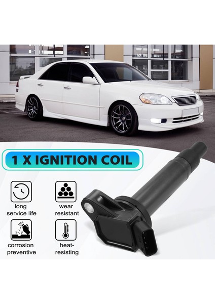 Ateşleme Bobini 90919-02245 9091902245 Toyota Mark 2 JZX110 JZS171 Crown 2.5l Progres Verossa Lexus Gs Ls (Yurt Dışından) fırsatları