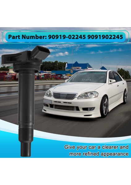 Ateşleme Bobini 90919-02245 9091902245 Toyota Mark 2 JZX110 JZS171 Crown 2.5l Progres Verossa Lexus Gs Ls (Yurt Dışından) indirimleri