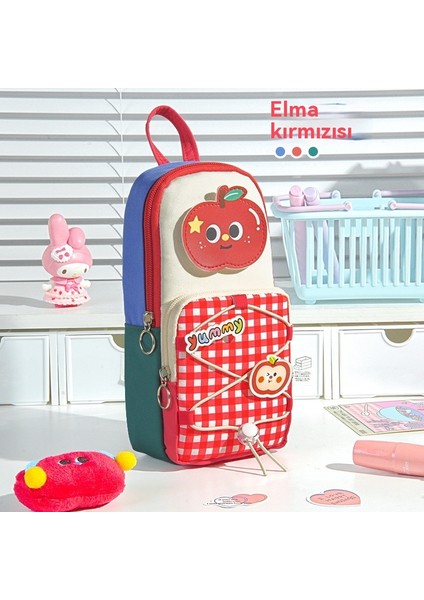 Ilkokul Öğrencileri Için Yeni Küçük Okul Çantası Büyük Kapasiteli Kırtasiye Çantası Kalem (Yurt Dışından) fiyatları
