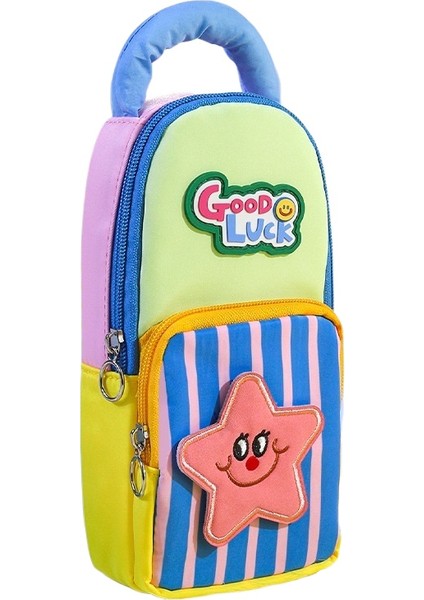 Ilkokul Öğrencileri Için Yeni Küçük Okul Çantası Büyük Kapasiteli Kırtasiye Çantası Kalem (Yurt Dışından)