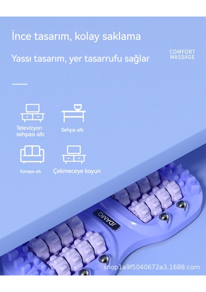 Taban Masajı Rehabilitasyon Stres Azaltma Egzersizi Akupunktur Noktası Ayak Masaj Aleti (Yurt Dışından) modelleri