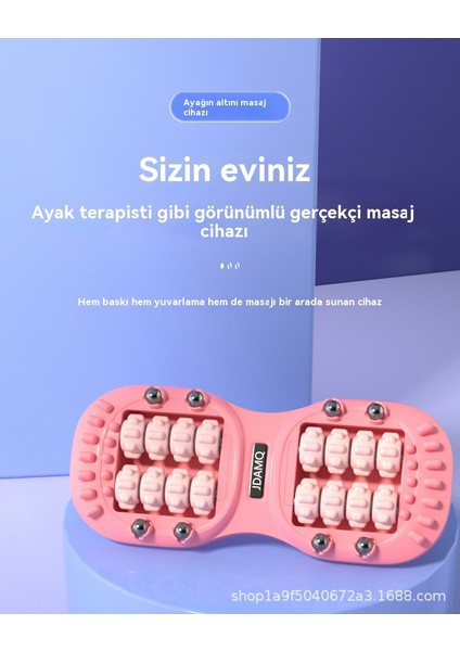 Taban Masajı Rehabilitasyon Stres Azaltma Egzersizi Akupunktur Noktası Ayak Masaj Aleti (Yurt Dışından) fırsatları