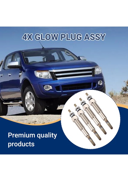 4pcs WL03-18-601 WL81-18-601 Kıa Sportage Için Ford Freda Için Mazda Bongo 2.5td B2500 Için Glow Plug Assy (Yurt Dışından) fırsatları