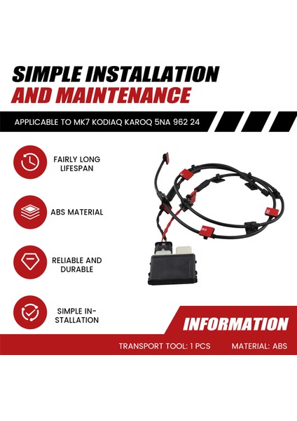 5NA962243 Araba Gövdesi Otomatik Kolay Açık Sistem Ayak Sensörü ve Vw Jetta Mk7 Skoda Kodıaq Karoq 5na 962 243 (Yurt Dışından) fırsatları