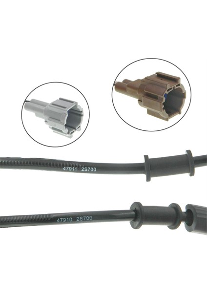Abs Tekerlek Hız Sensörü Nissan Navara NP300 Için Sol Sol D22 2.4 I 2.5 D Td Dcı 47910-2S700 47911-2S700 (Yurt Dışından) modelleri