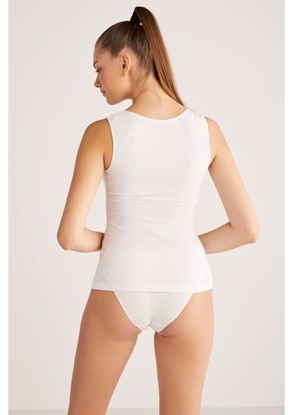 Basic Singlet Pamuklu Kalın Askılı Kadın Atlet fırsatları