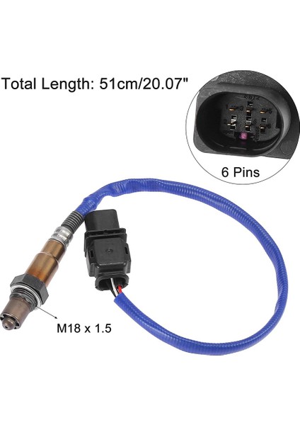 Lambda Oksijen O2 Ford Focus Kuga C-Max Iı Mondeo Escape 2013-2016 1.6 2.0 0258017359 DS7A-9Y460-AA 0258017360 (Yurt Dışından) modelleri