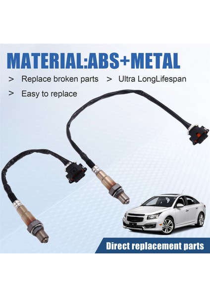 2pcs Chevrolet Cruze Sonic Cadillac Için Oksijen Sensörü Lambda Daewoo Vauxhall Opel Corsa Ambaleti Astra 55562205 555562206 (Yurt Dışından) indirimleri