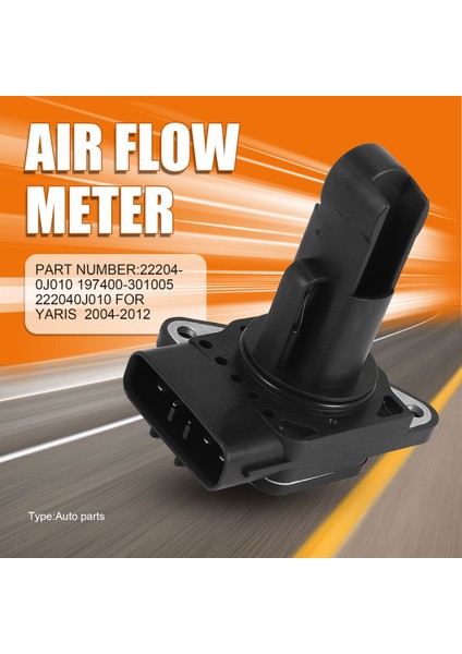 Hava Akışı Ölçer Sensörü 22204-0J010 197400-301005 222040J010 Toyota Lexus Scion Yaris Tacoma Hilux 2004-2012 (Yurt Dışından) fırsatları