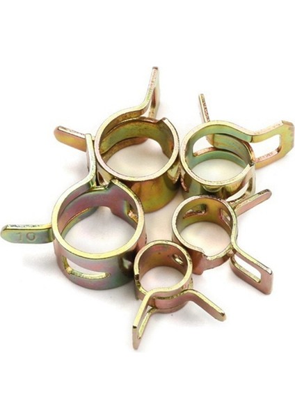 75 Pcs Çinko Kaplamalı Yay Hortum Kelepçeleri + Düz Boğaz Tüp Kelepçesi Bant Kelepçesi Metal Harfa Eden Çiftlik Kiti (Yurt Dışından) modelleri