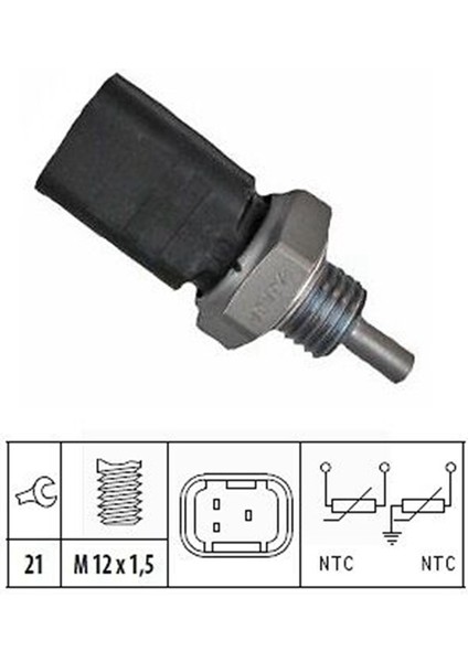 Renault Dacia Için Motor Soğutucu Sıcaklık Sensörü Logan Sandero 1.4 1.6 8200561449 7700101968 7700113867 91159949 (Yurt Dışından) modelleri