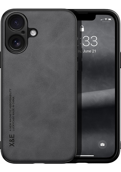 iPhone 17 Cilt Hissi Araba Manyetik Emme Cep Telefonu Kılıfı (Yurt Dışından)