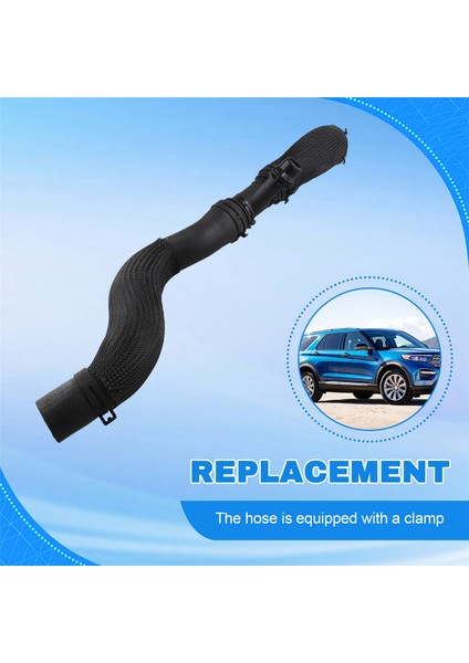 Ford Lincoln Mkx Nautilus Edge 2015-2023 Için Araba Radyatör Soğutucu Hortum Braketi F2GZ-8260-C Üst Hortum Borusu F2GZ8260C (Yurt Dışından) fırsatları