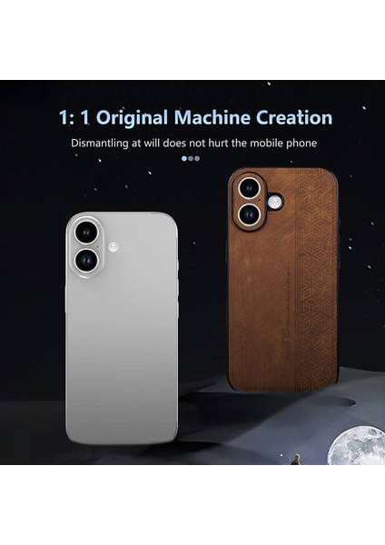 iPhone 17 Retro Kabartmalı Desen Pu Cep Telefonu Kılıfı (Yurt Dışından) indirimleri