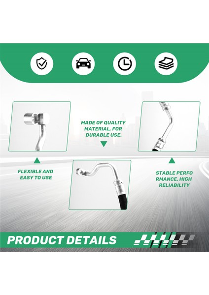 64509223325 Araç Ac Bmw E88 E93 E92 X1 E84 2004-2015 Için Yüksek Basınçlı Hat Hortumu (Yurt Dışından) indirimleri