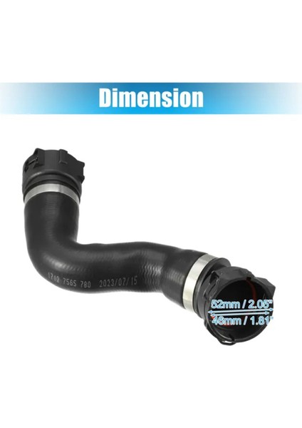 Otomatik Soğutucu Hortum Radyatör Hortumu Su Deposu Bmw 5 Seri 6 Serisi E63 E64 17127565780 (Yurt Dışından) fiyatları