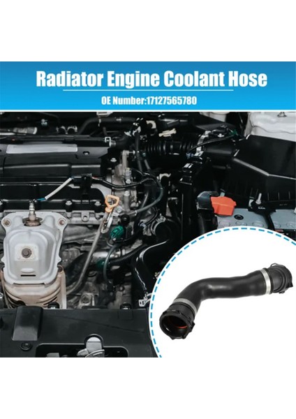 Otomatik Soğutucu Hortum Radyatör Hortumu Su Deposu Bmw 5 Seri 6 Serisi E63 E64 17127565780 (Yurt Dışından) indirimleri
