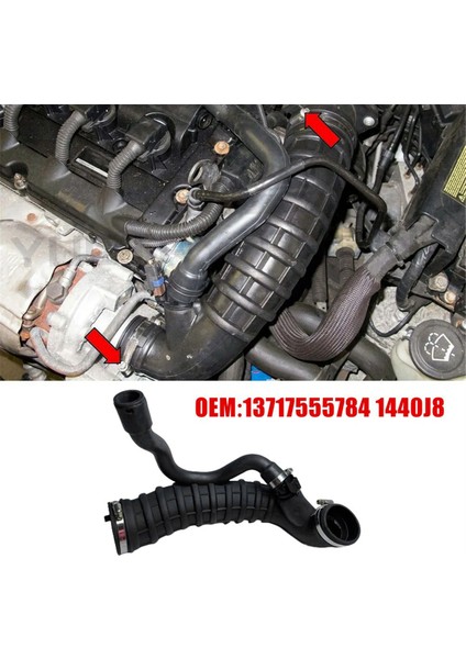 13717555784 Emme Boot Hava Kütle Sensörü Turboşarj Hava Hava Giriş Kanalı 1440J8 Mini Clubman R55 R56 R57 Cooper S (Yurt Dışından) fiyatları