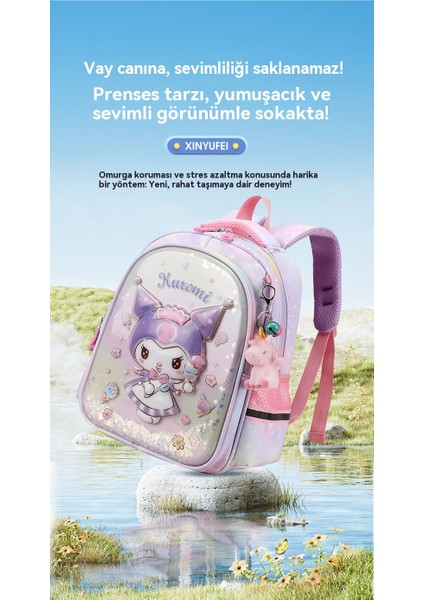 Çocuk Sevimli Kulomi Ilköğretim Okulu Çantası- (Yurt Dışından) indirimleri