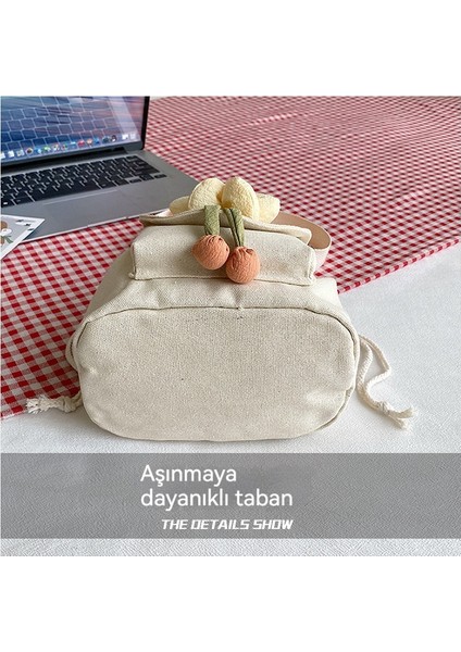 Kanvas Mini Kadın Moda Yüksek Görünümlü Omuz Çantası (Yurt Dışından) indirimleri