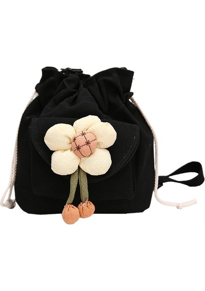 Kanvas Mini Kadın Moda Yüksek Görünümlü Omuz Çantası (Yurt Dışından)