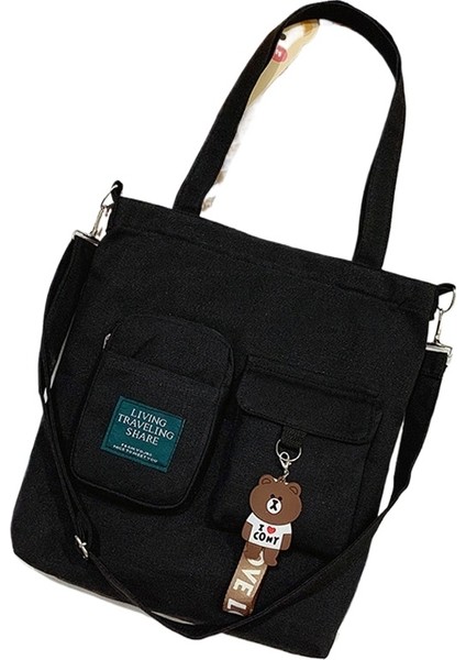 Kanvas Yeni Stil Gündelik Omuz Çantası (Yurt Dışından)