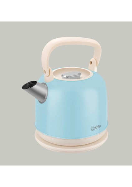 KK-3340 Paslanmaz Çelik Retro Su Isıtıcı Kettle - Mavi - 2,2 Litre fiyatları