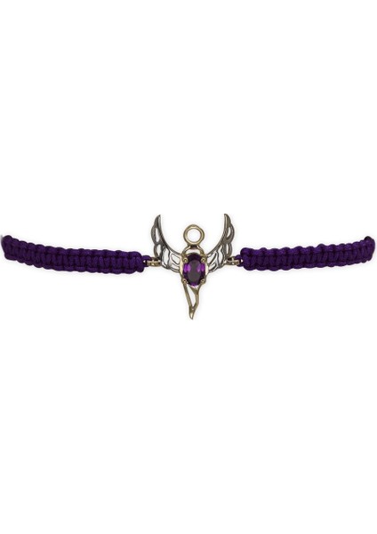 Bilgelik Meleği Ametis Altın Bileklik modelleri