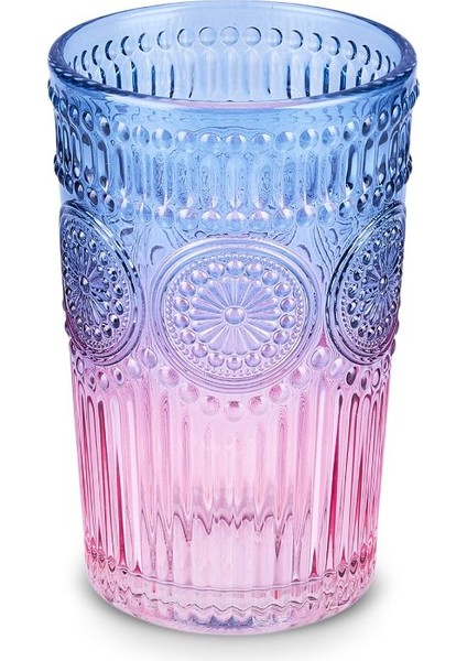 Sunflower Meşrubat Bardağı 332 ml Mavi Pembe